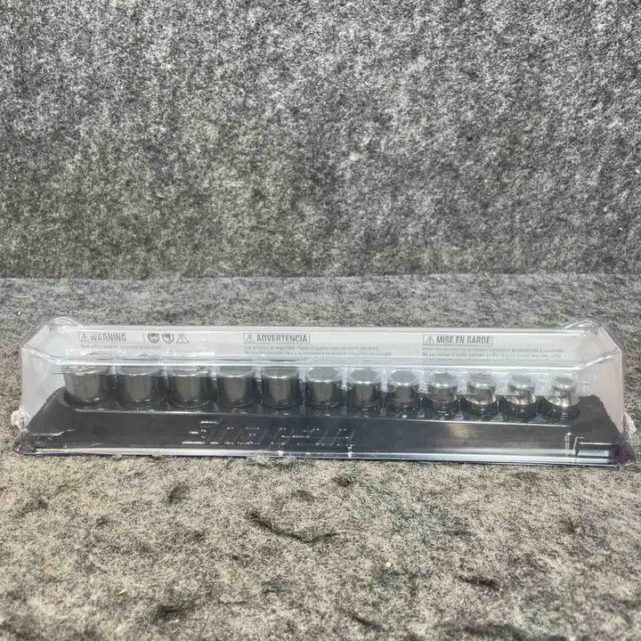 スナップオン/Snap-on 3/8sq シャローソケットセット 12pcs 212FSMY 8mm～19mm 6ポイント 【桶川店】