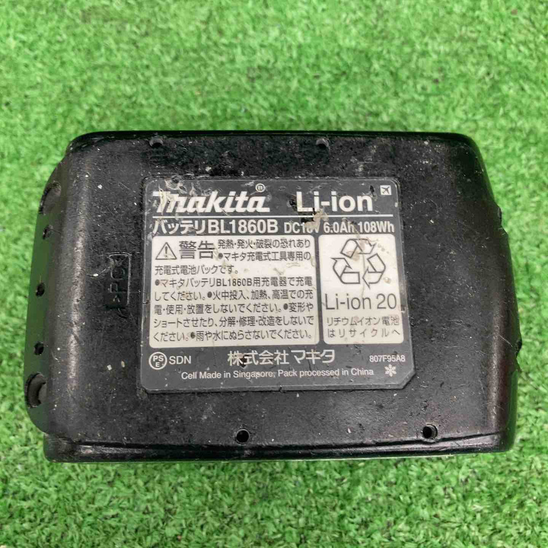 マキタ(makita) コードレス丸のこ HS631DZSB+BL1860B【桶川店】