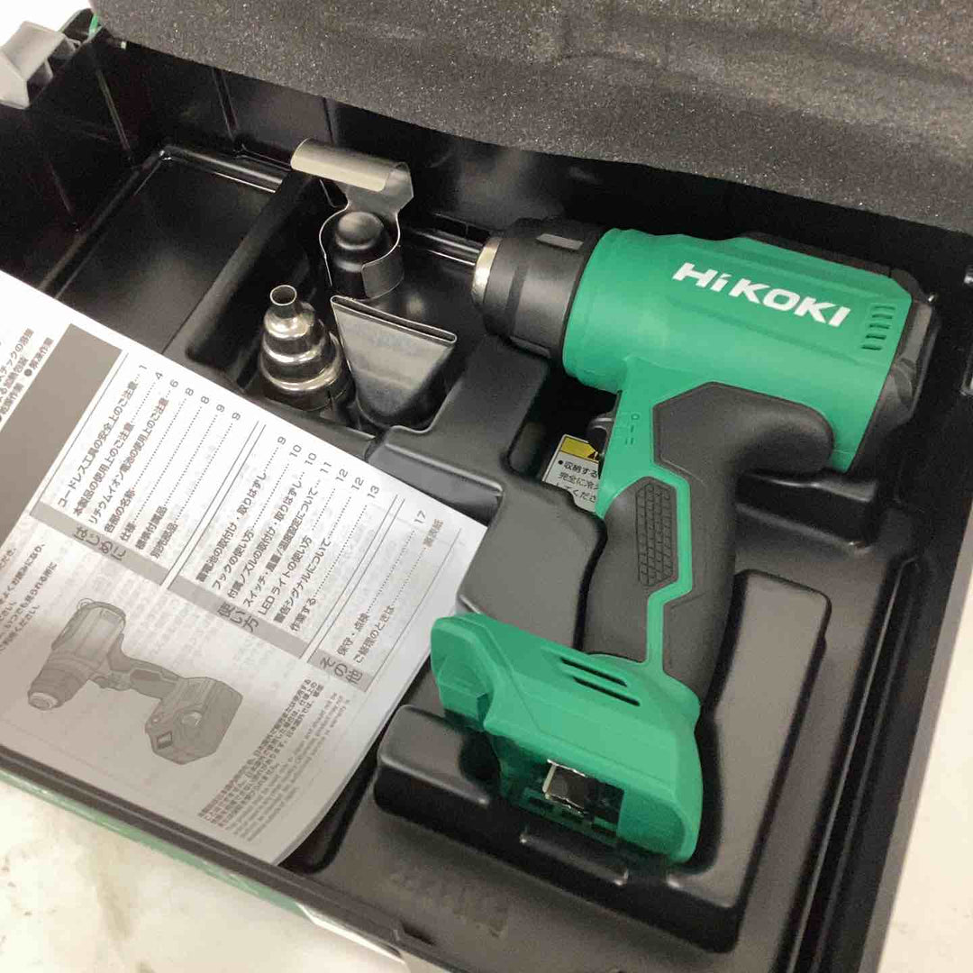 ★ハイコーキ(HIKOKI ※旧:日立工機) コードレスヒートガン RH18DA(NNP)【狭山】