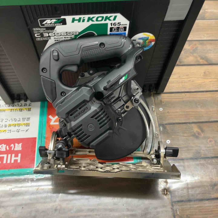 ★ハイコーキ(HIKOKI ※旧:日立工機) コードレスマルノコ C3606DB(NNB)【戸田店】