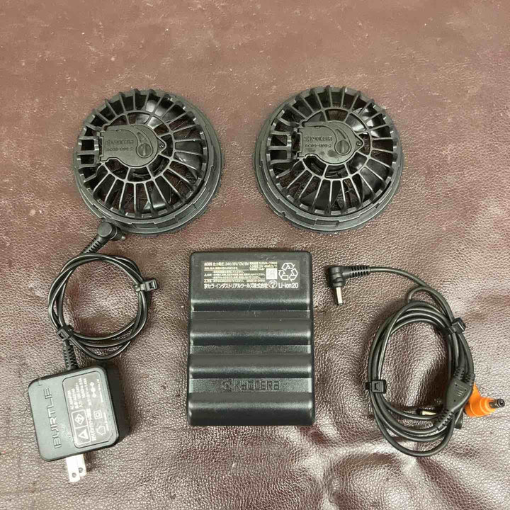 【中古品】 バートル エアークラフト 2024年モデル ファンユニット バッテリー 3点まとめ 【東大和店】