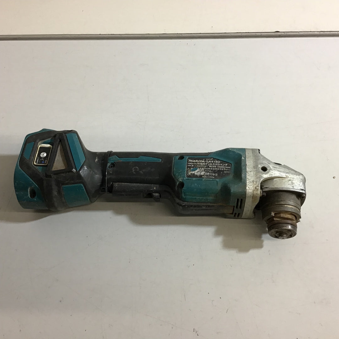 【中古品】★マキタ(makita) 100mmコードレスディスクグラインダ GA418DZ【戸田店】