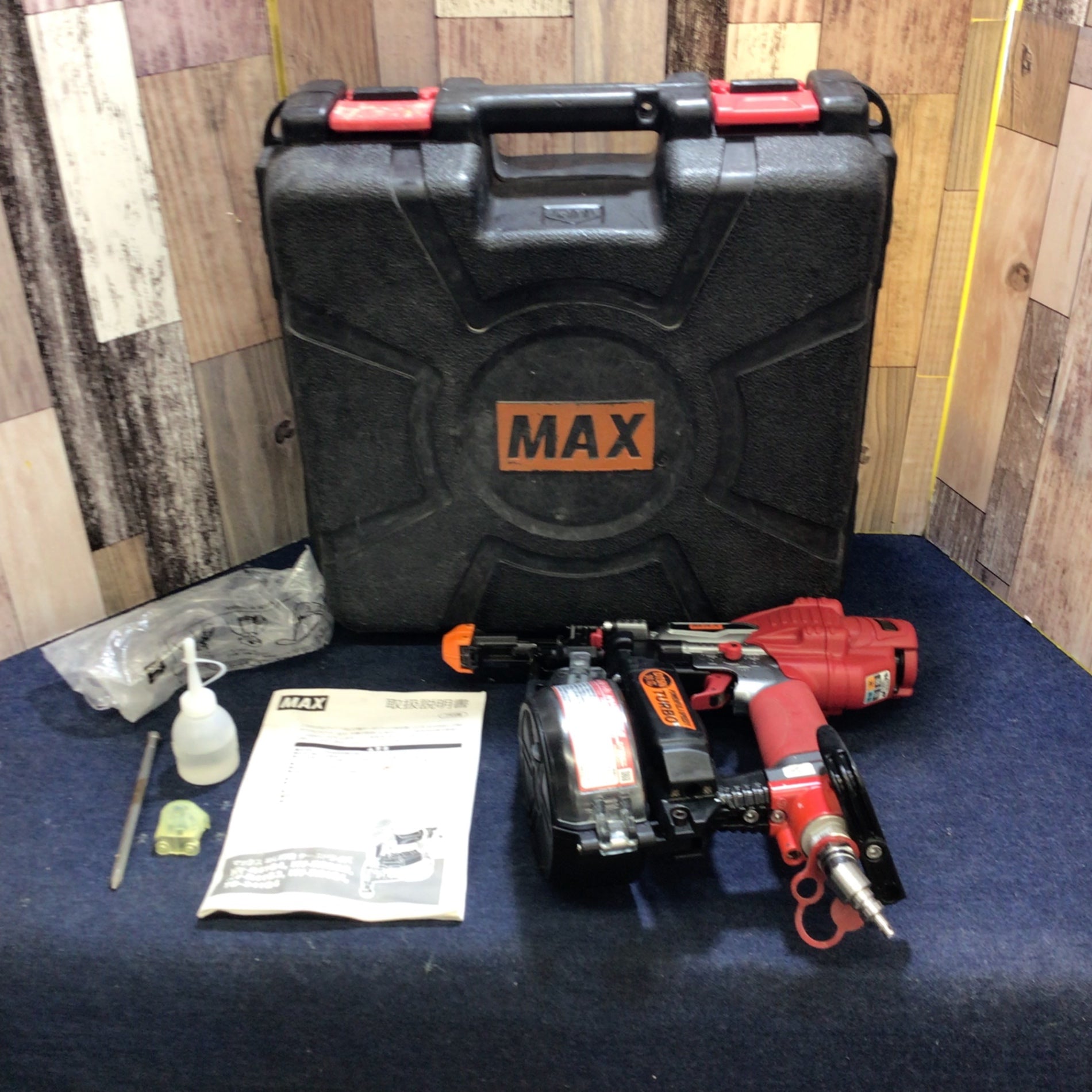 ☆マックス(MAX) 高圧エアネジ打ち機 HV-R41G4【八潮店】 – アクト