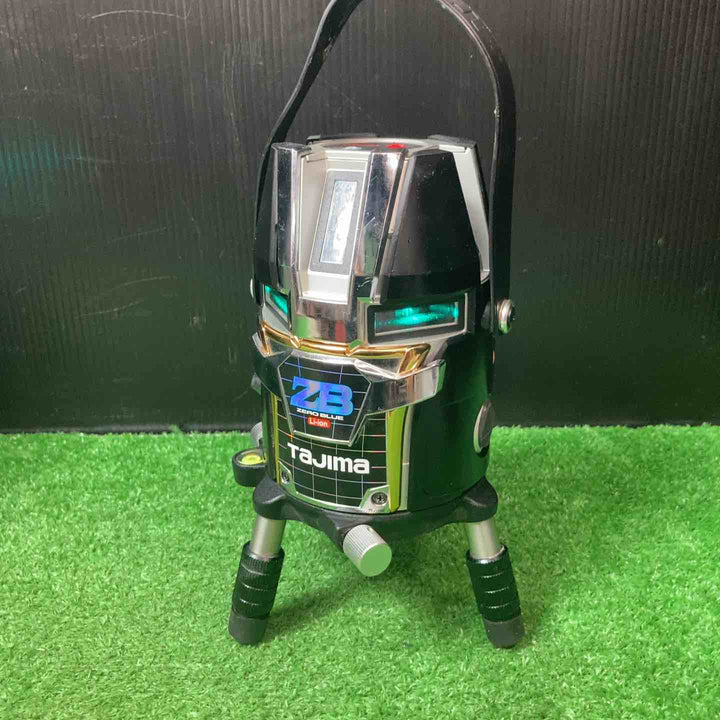 【中古品】★タジマ(Tajima) グリーンレーザー墨出し器 ZEROBL-KJC ZB ZERO BLUE-KJC ※受光器無し※ 備考欄参照【岩槻店】