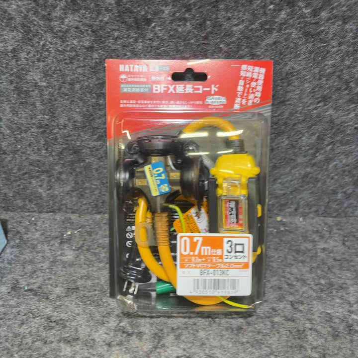 ハタヤ(HATAYA) ブレーカー付き延長コード BFX-013KC【桶川店】