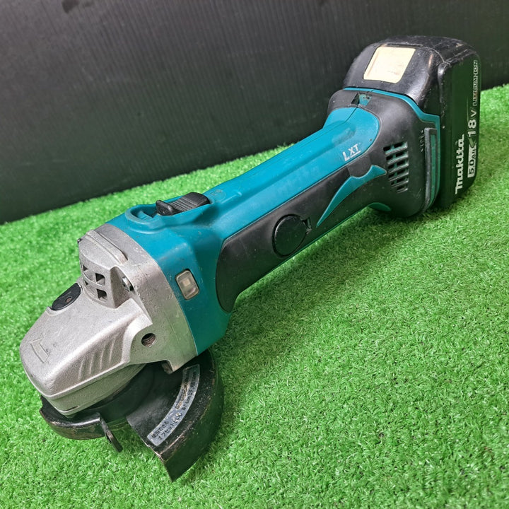 マキタ/makita 18V 100mm コードレスディスクグラインダ GA402DZ 18V5.0Ahバッテリー1個付【岩槻店】