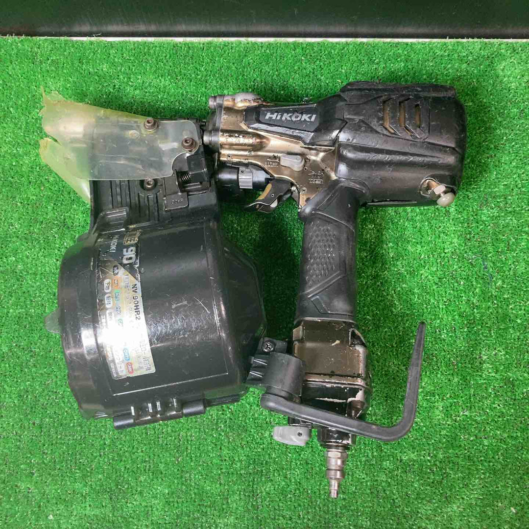 ★ハイコーキ(HIKOKI ※旧:日立工機) 高圧エア釘打ち機 NV90HR2(S)【岩槻店】