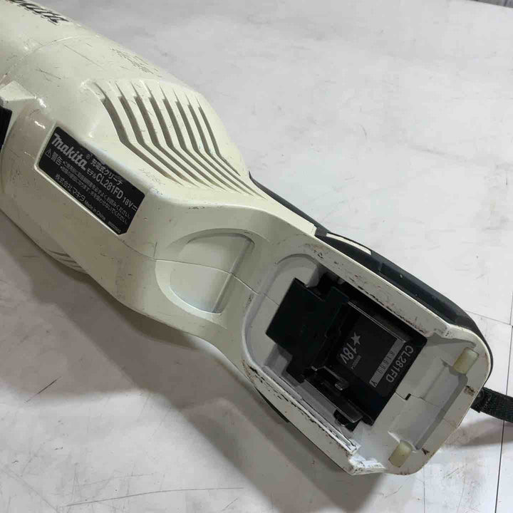 ★マキタ(makita) コードレスクリーナー CL281FDFCW 18V 動作確認済み【川口店】