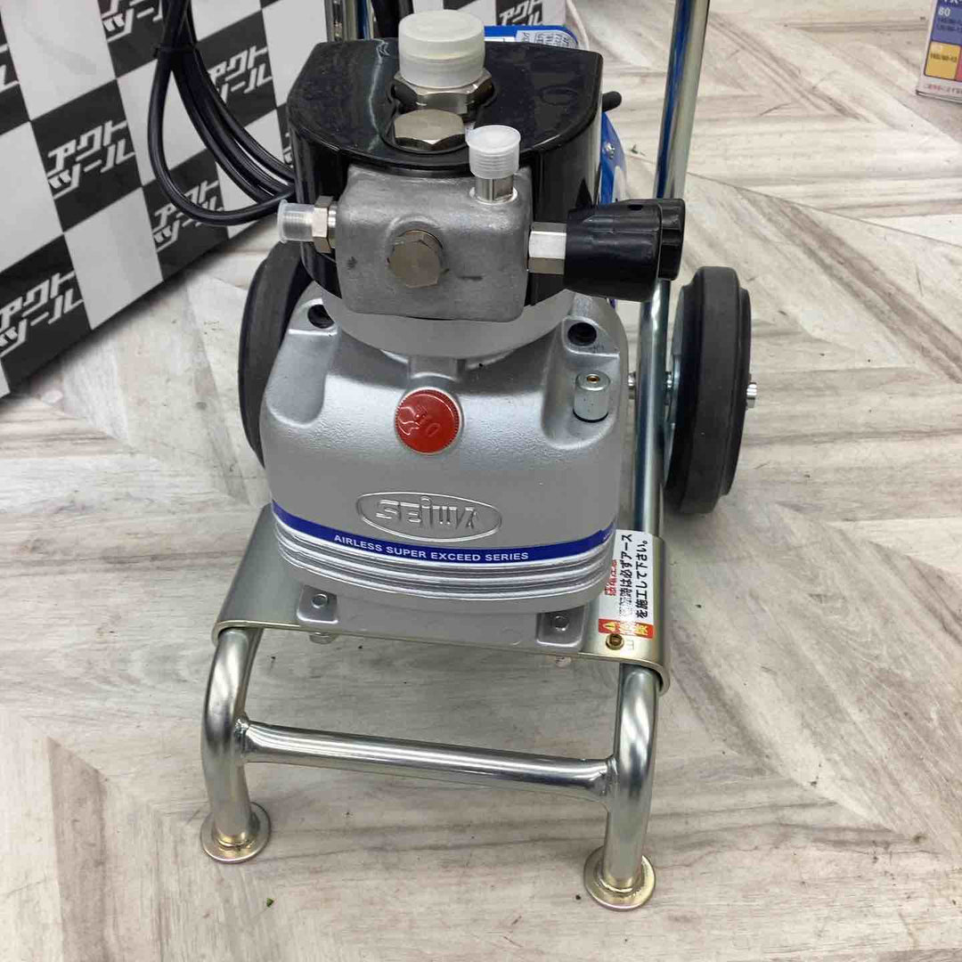 【店頭受取り限定】精和 エアレス塗装機スーパー60L ABPFL14PK005【越谷店】