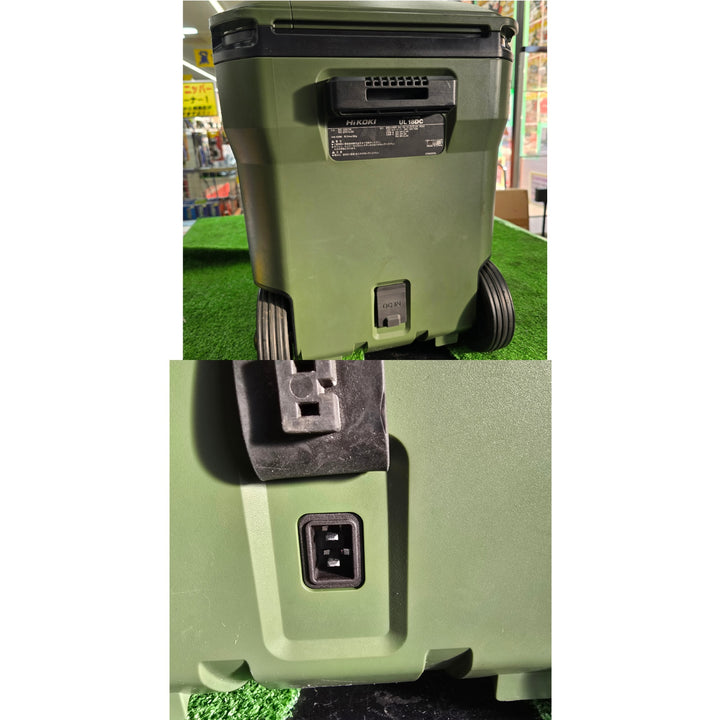【中古品・ACアダプタ、マルチボルト付属！】ハイコーキ(HIKOKI ※旧:日立工機) コードレス冷温庫 UL18DC(WMG)【桶川店】