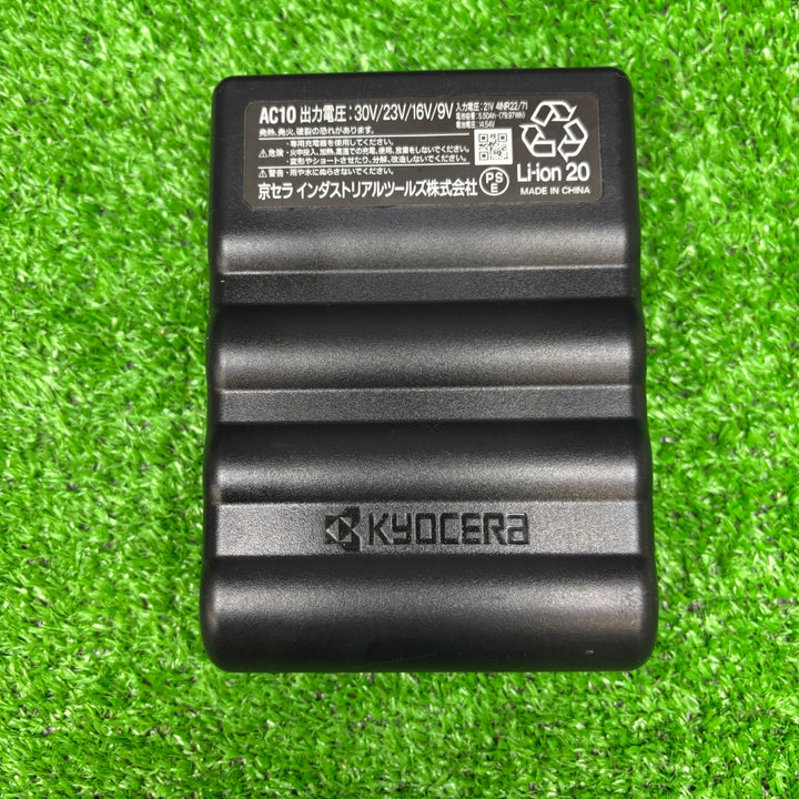 【美品】BURTLE バートル エアークラフト2026年モデル 30Vリチウムイオンバッテリー マットブラック AC10 78 F【電材館越谷店】