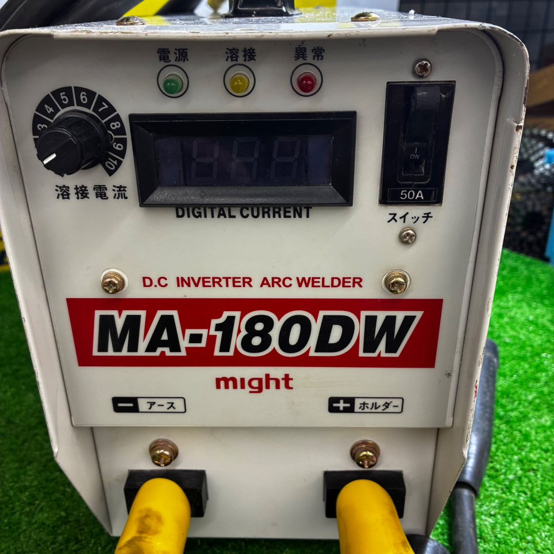 ◇マイト工業(might) インバータ直流溶接機 MA-180DW 単相200V【越谷店】