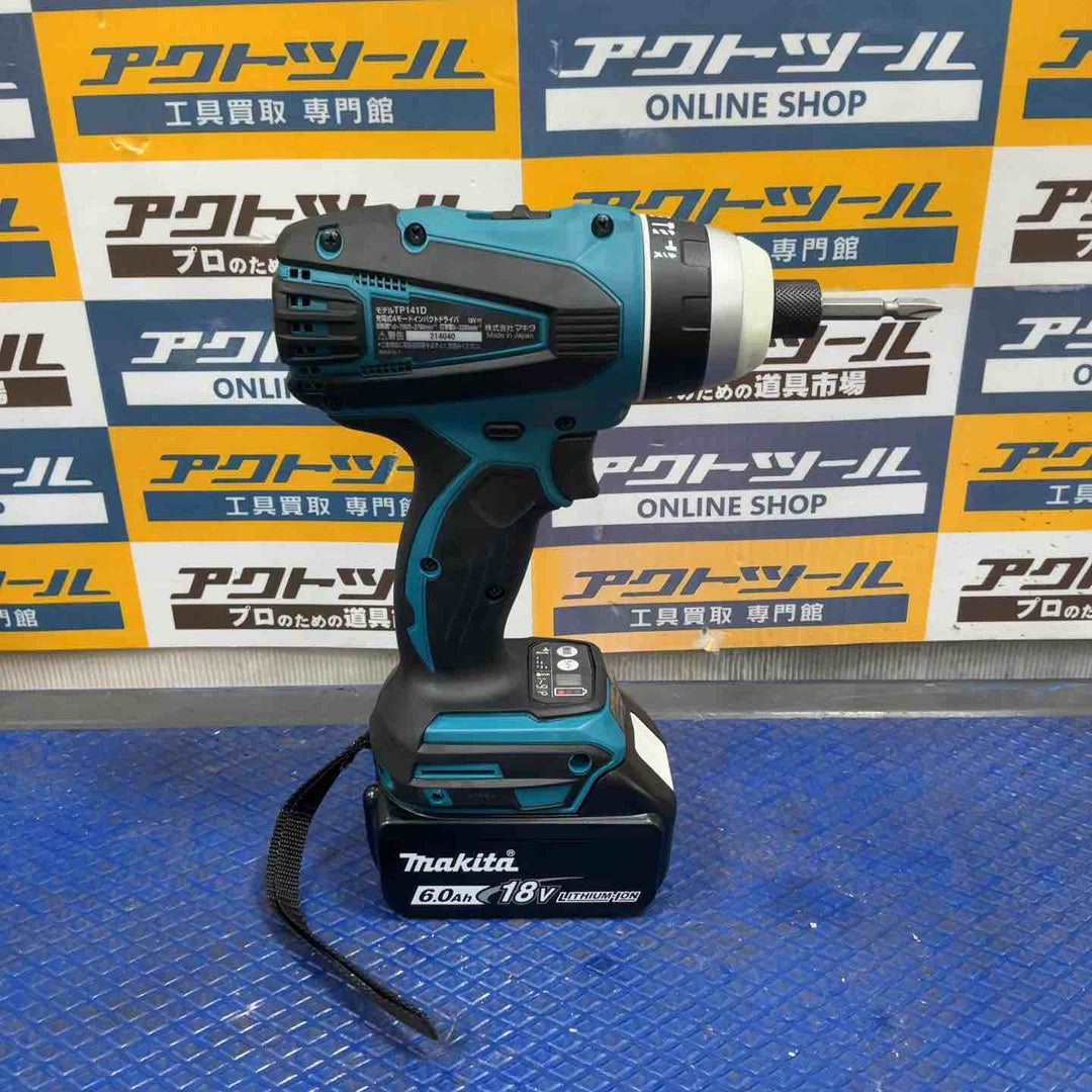 ★マキタ(makita) コードレス4モードインパクトドライバー TP141DRGX【草加店】