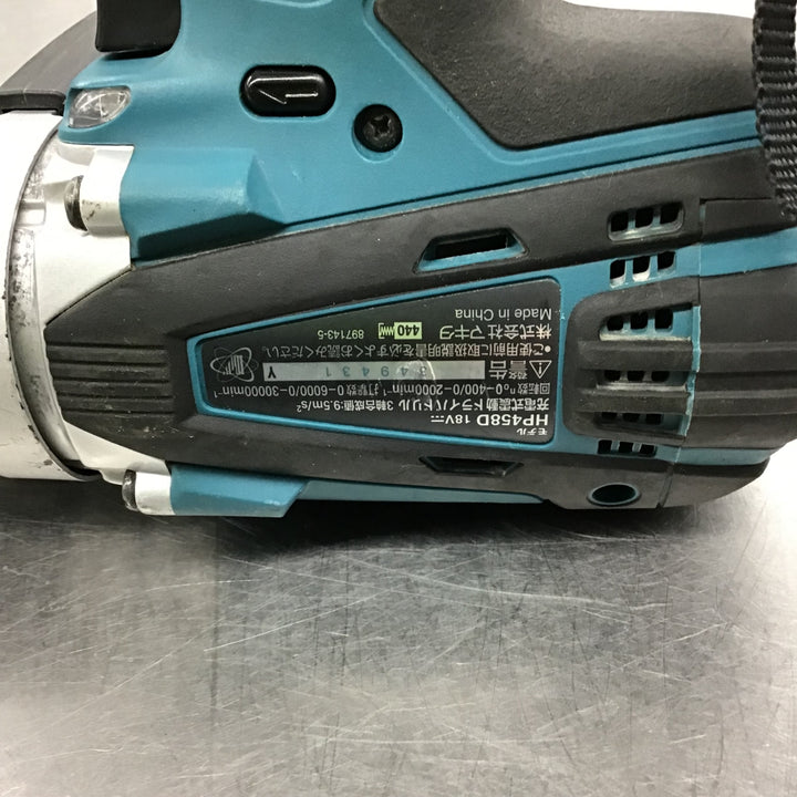 ☆マキタ(makita) コードレス振動ドリルドライバー HP458DZ【戸田店】