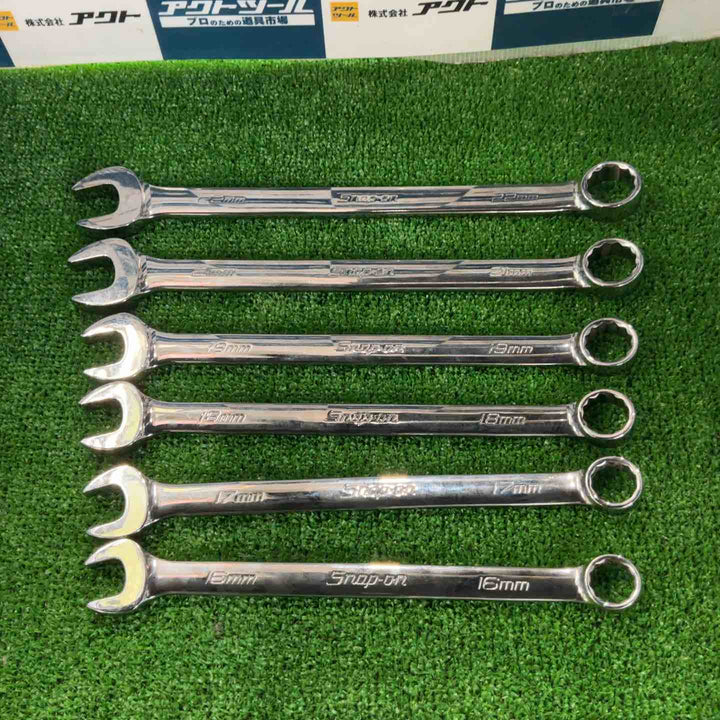 スナップオン(Snap-on) コンビネーションレンチ 6本セット OEXM160B/170B/180B/190B/210B/220B【草加店】