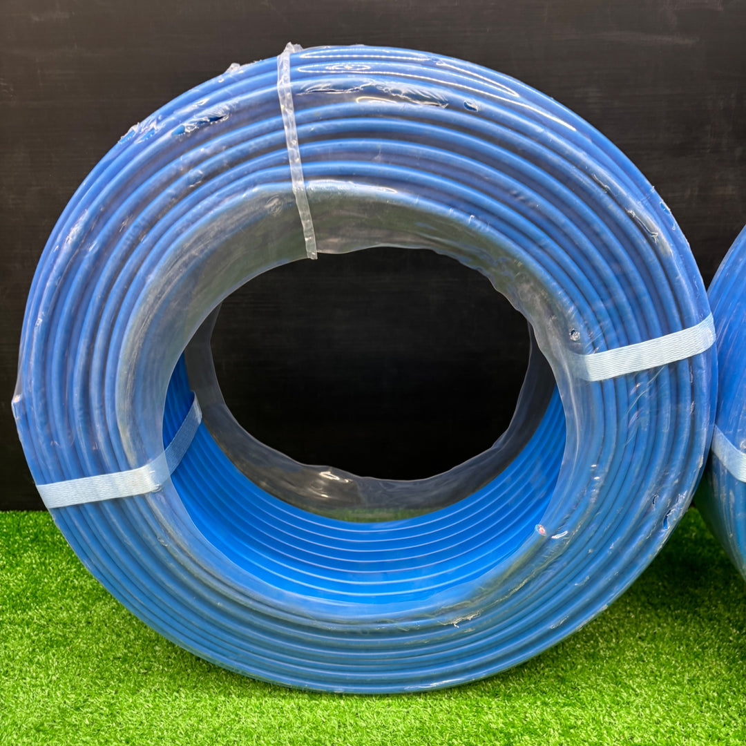 【未使用品】弥栄電線 VVFケーブル 3×1.6 100m 色付きカラー青 2026年1月製造　2巻セット【電材館越谷店】