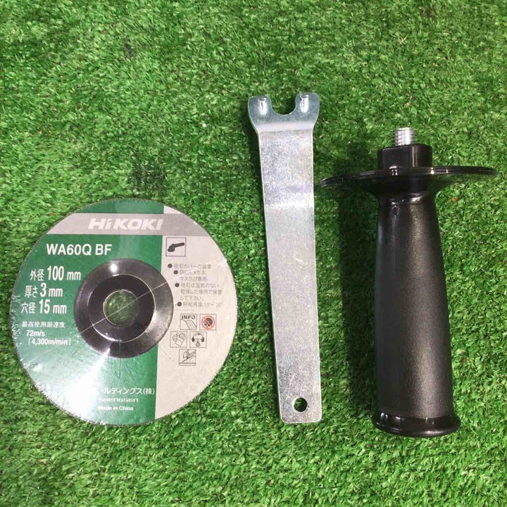 ハイコーキ(HIKOKI ※旧:日立工機) 100mm ディスクグラインダー スナップスイッチタイプ G10SP5【町田店】