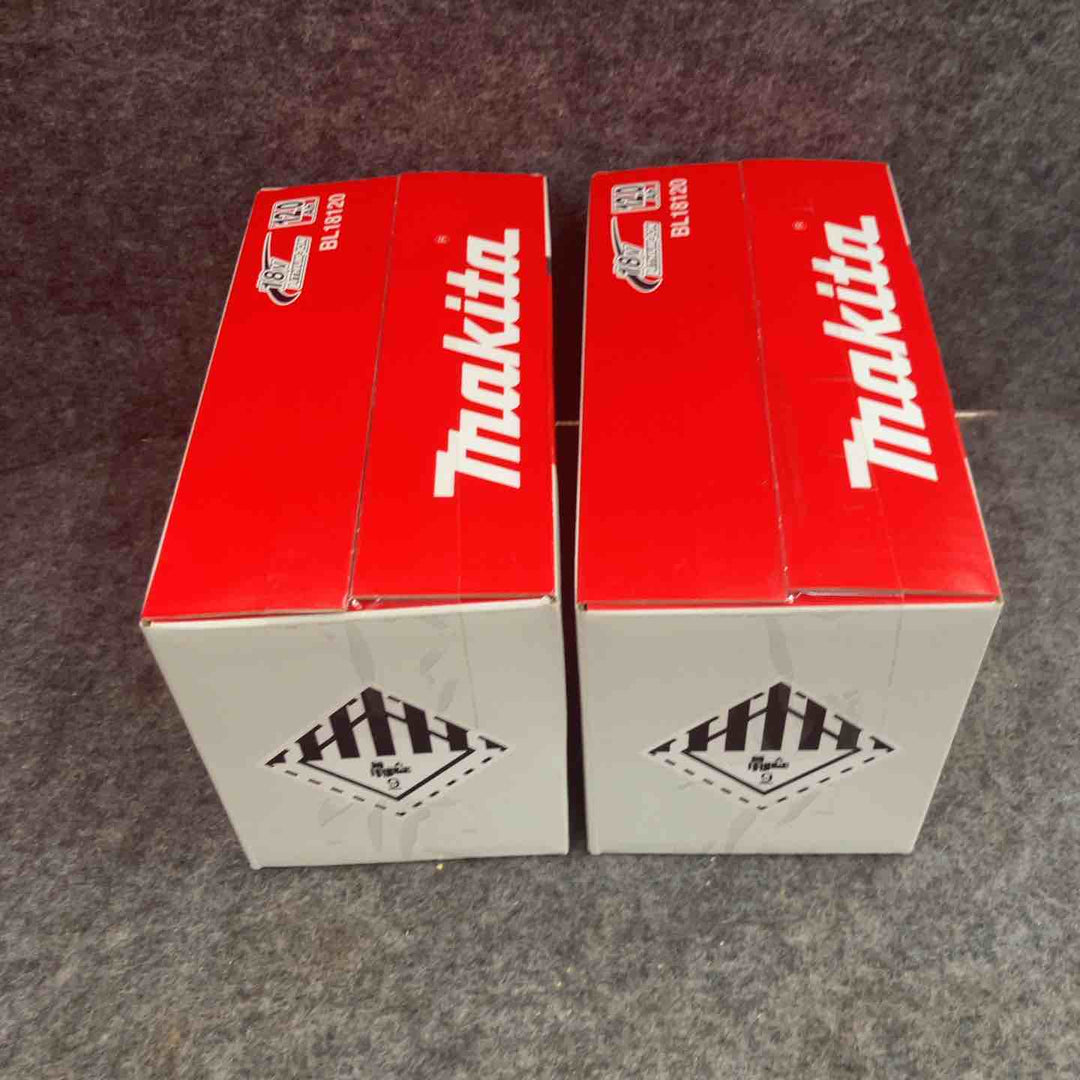 ＜特価＞マキタ(makita) リチウムイオンバッテリー 18V/12.0Ah BL18120 *2点セット【鴻巣店】