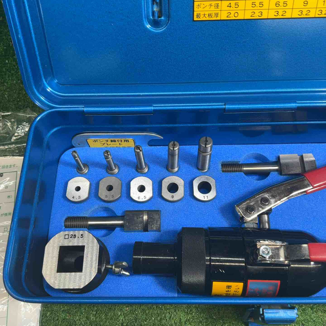 【中古品】 西田製作所 ピッチングパンチ NC-PM-K10 油圧パンチャ 【藤沢店】