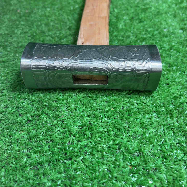 【未使用品】 道心斎 正行 木目 玄翁 (四角) 正行作柄付 柄込みで480ｇ【藤沢店】