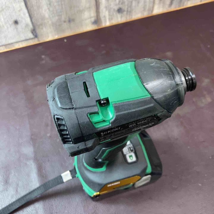【中古品】 ハイコーキ(HIKOKI ※旧:日立工機) 18V コードレスインパクトドライバー WH18DC(NN) 【東大和店】