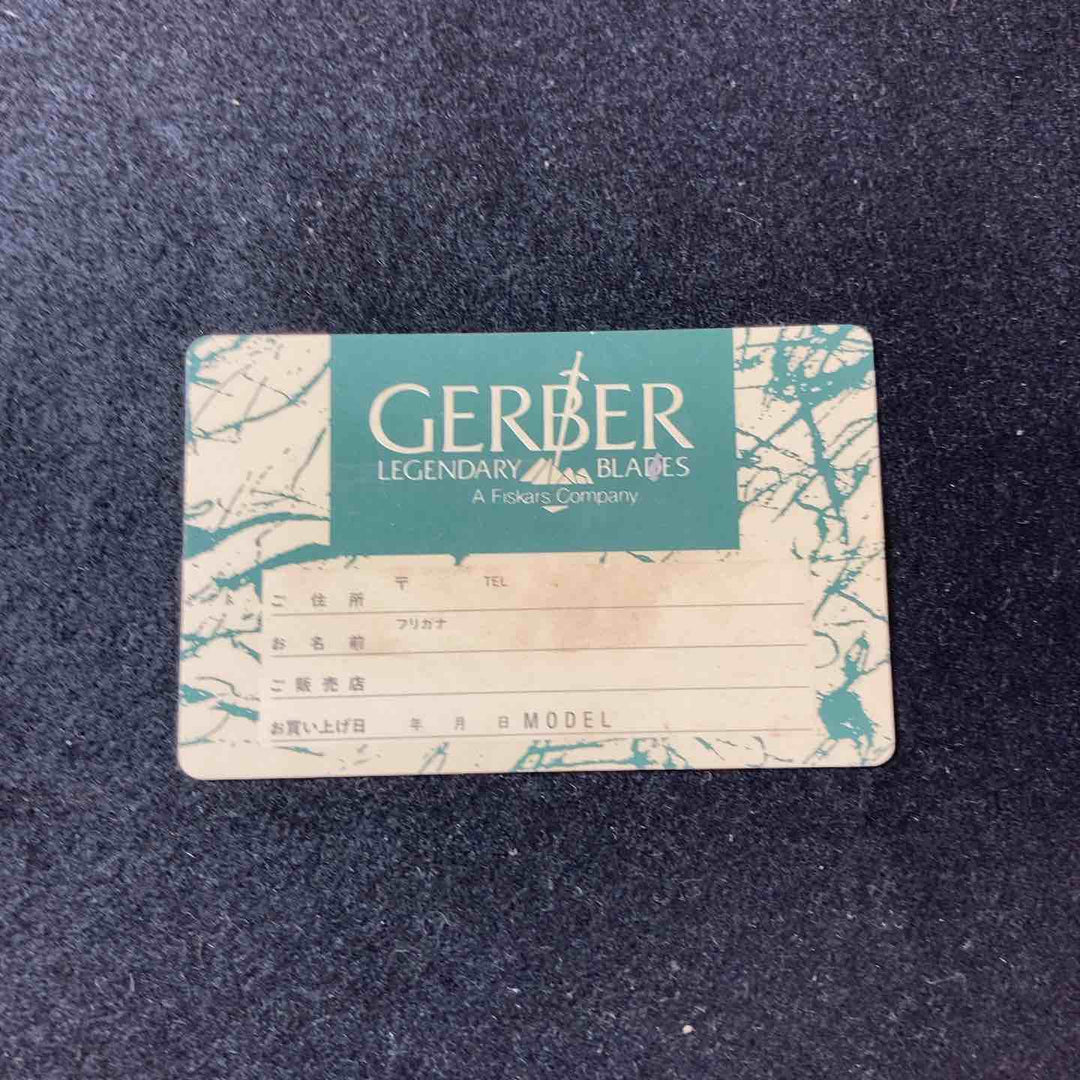 【中古美品】GERBER Legendary Blades 折りたたみナイフ 未使用長期保管品【東大和店】