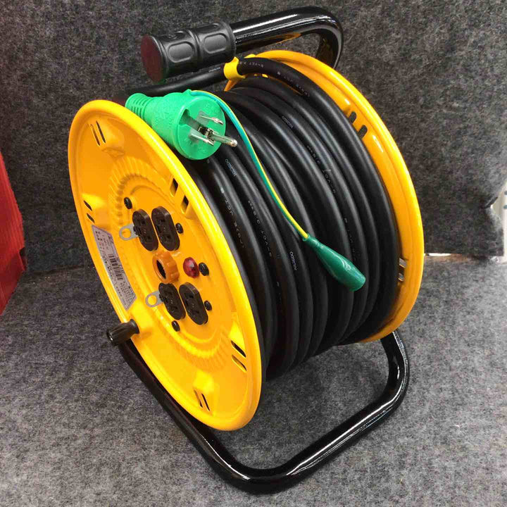 【未使用品】 日動 電工ドラム アース付 20M NP-E24F コードリール 【鴻巣店】
