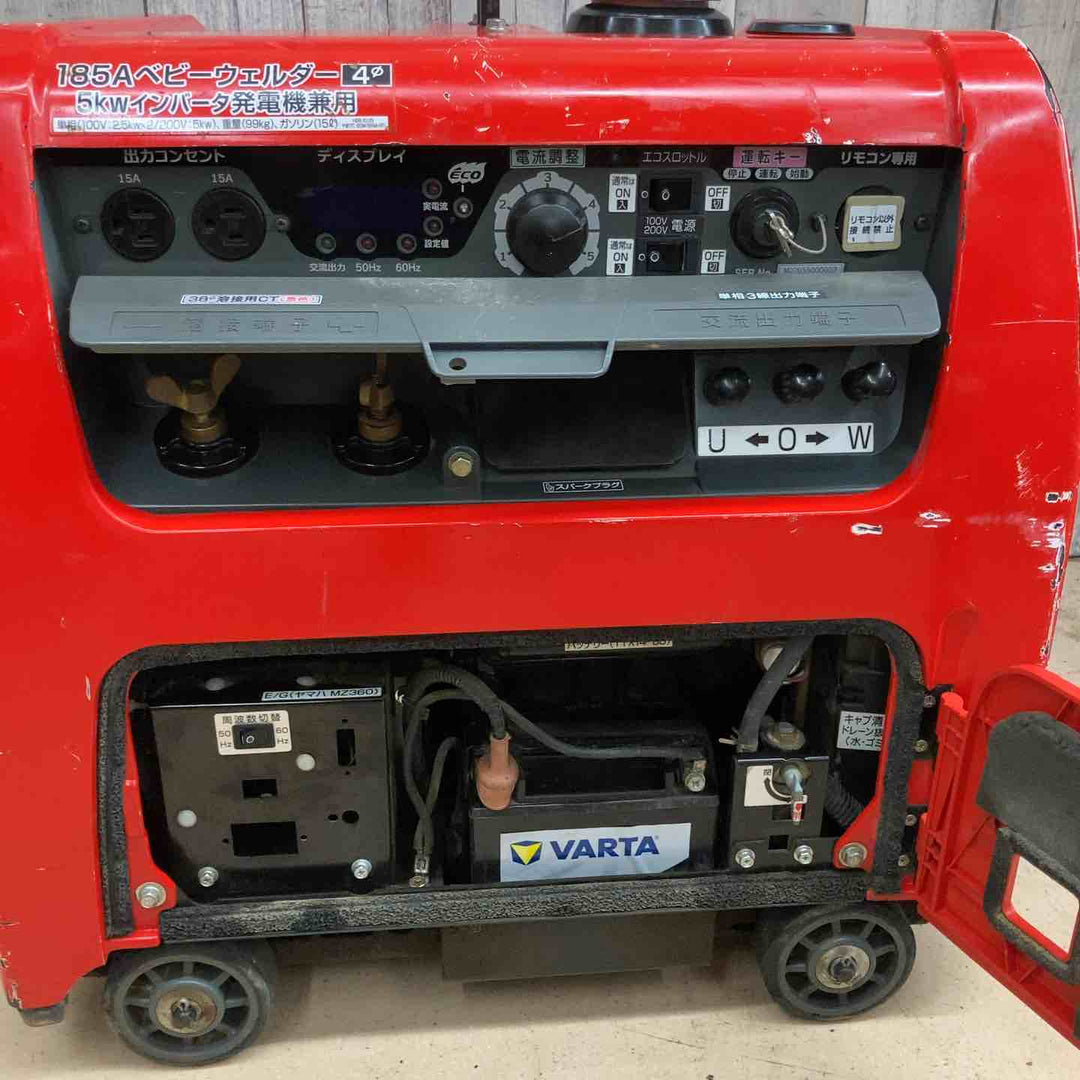 【中古品/店頭受取り限定】 やまびこ産業機械 新ダイワ EGW185M-ISTエンジン溶接機 【東大和店】