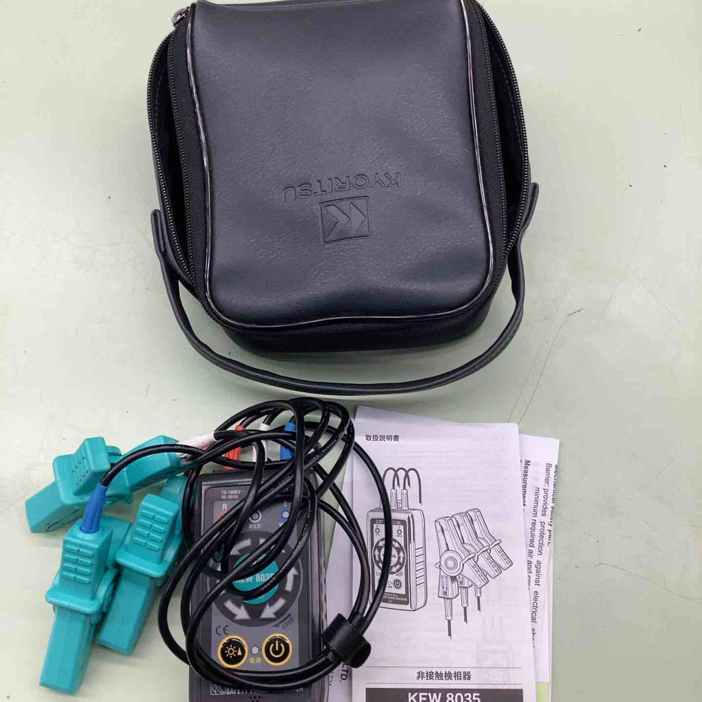 ◇共立電気計器(KYORITSU) 非接触検相器 KEW8035【越谷店】 – アクト