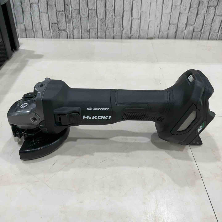 ◇HiKOKI(ハイコーキ) 36V 充電式 ディスクグラインダ G3610DC ブラック トイシ径100mm スライドスイッチ 蓄電池2個・充電器・ケース付 G3610DC(2XPBZ)【川口店】