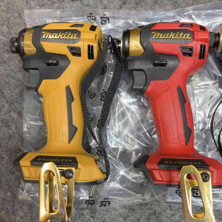 マキタ 18Vインパクトドライバー TD173DZ PY/PR/PB/PG 本体+ケース 20周年限定カラー プレミアム 4色セット 【桶川店】