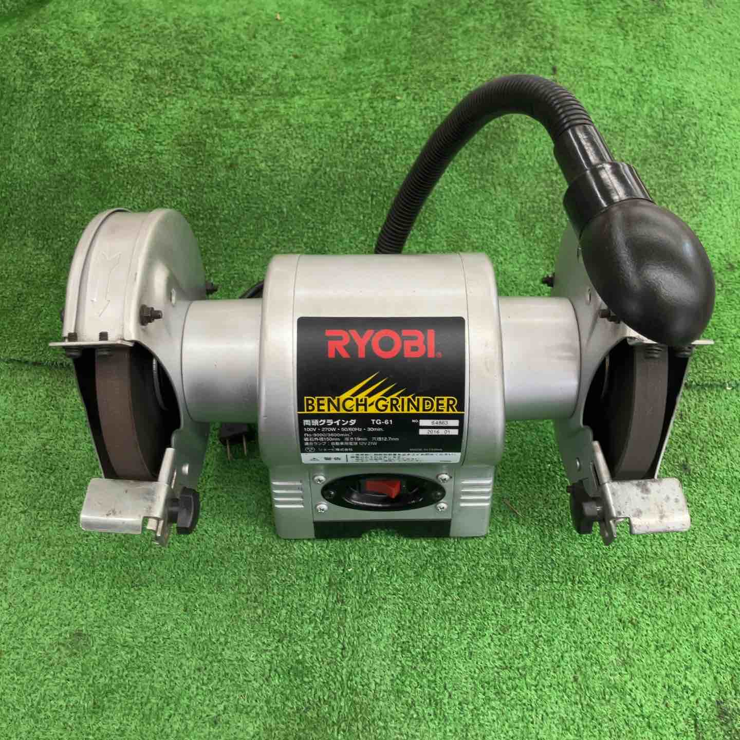 GREAT TOOL ニュースーパーグラインダー GTSG-150 卓上 両頭グラインダー /中古品・通電確認済み・本体のみ・現状渡し Yahoo!オークション - 【GREAT TOOL】 ニュースーパーグラインダー GTS