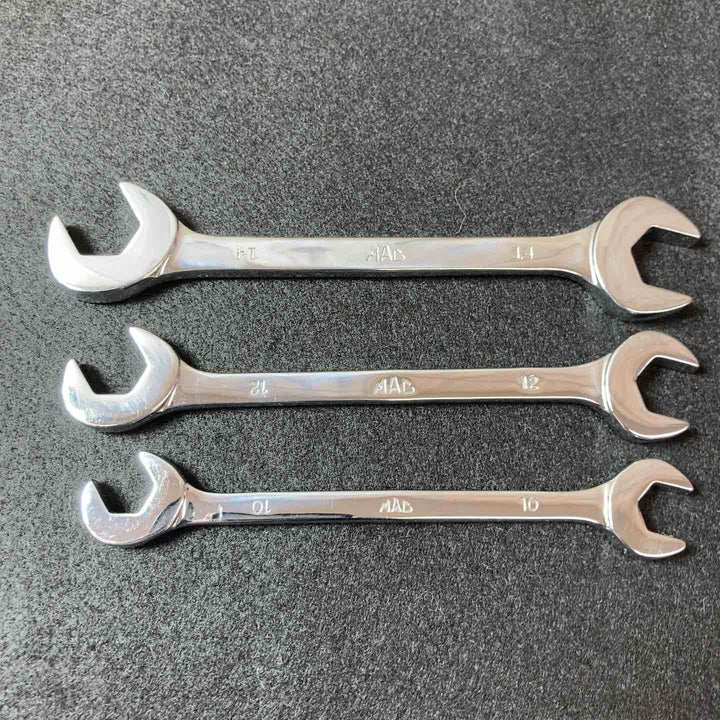 【中古品】 マックツール(MACTOOLS) M10DA~14DA アングルレンチスパナ 3本セット 【東大和店】