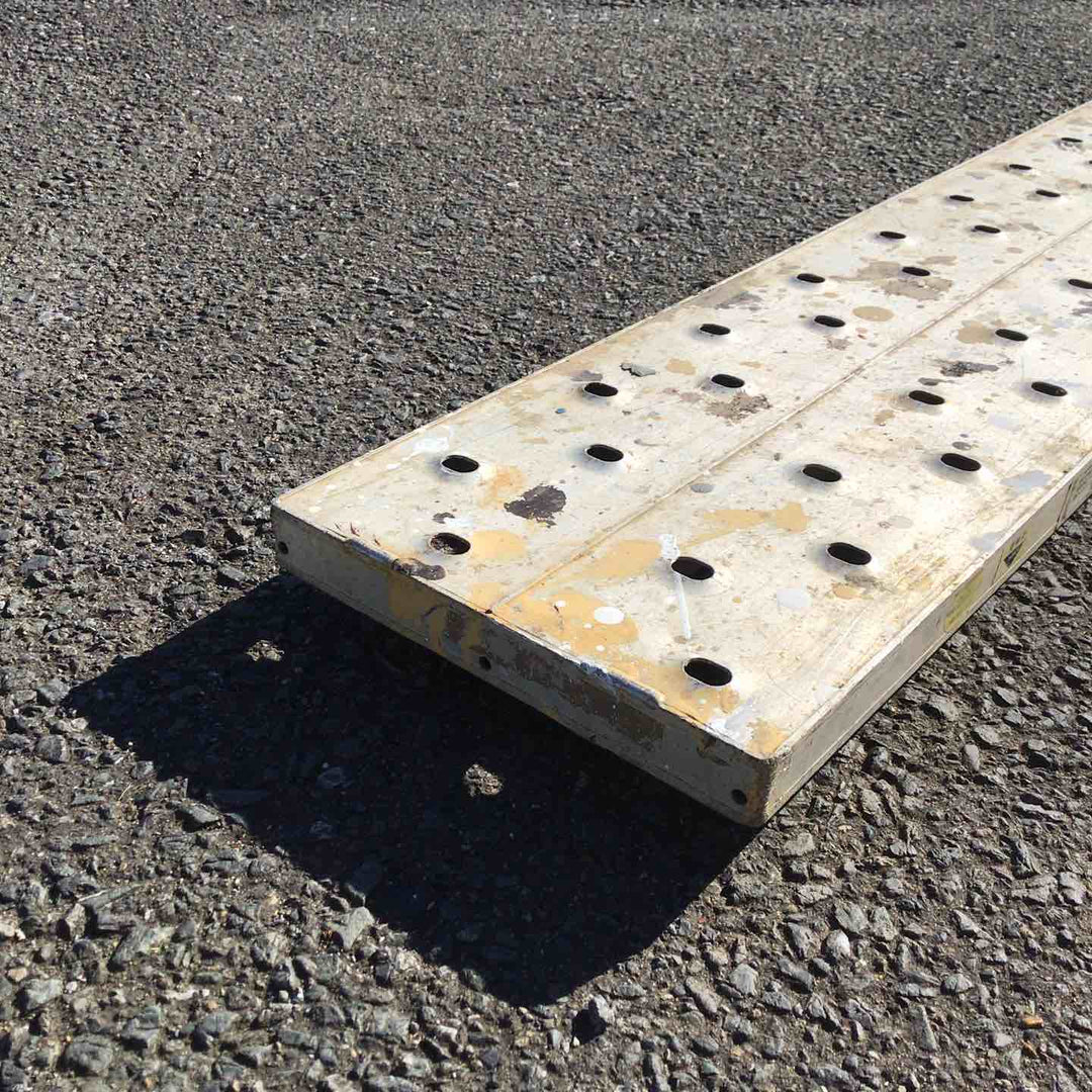 【現状品 / 店頭受取り限定】 ハセガワ/Hasegawa)  4ｍアルミ足場板 AD-34 アルステージ【鴻巣店】