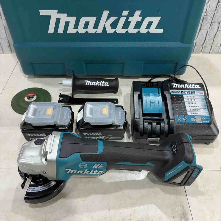 ★マキタ(makita) 18V 100mmコードレスディスクグラインダ GA408DRGX【川口店】