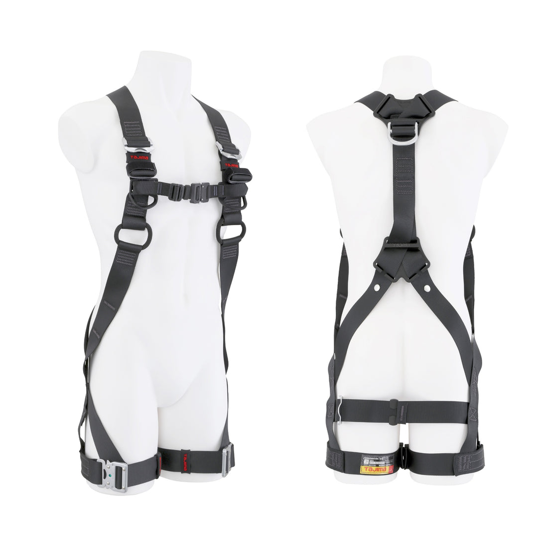 □タジマ(Tajima) ハーネスZS 黒 Lサイズ AZSL-BK【草加店】