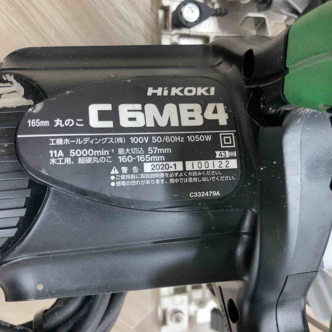 ★ハイコーキ(HIKOKI ※旧:日立工機) 165mm丸のこ C6MB4【八潮店】