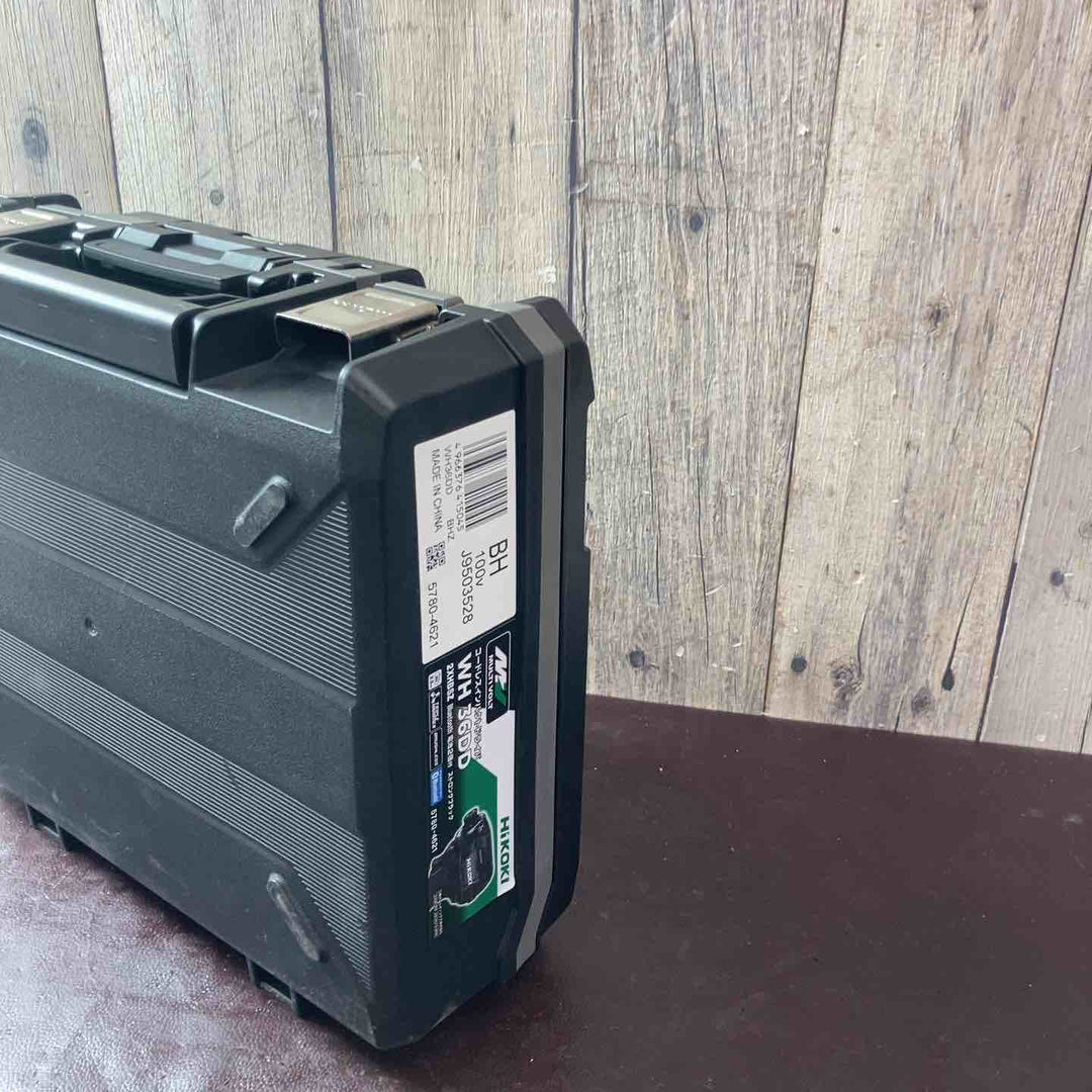 【未使用(店頭展示品)】ハイコーキ(HIKOKI ※旧:日立工機) コードレスインパクトドライバ ストロングブラック WH36DD(2XHBSZ)【東大和店】