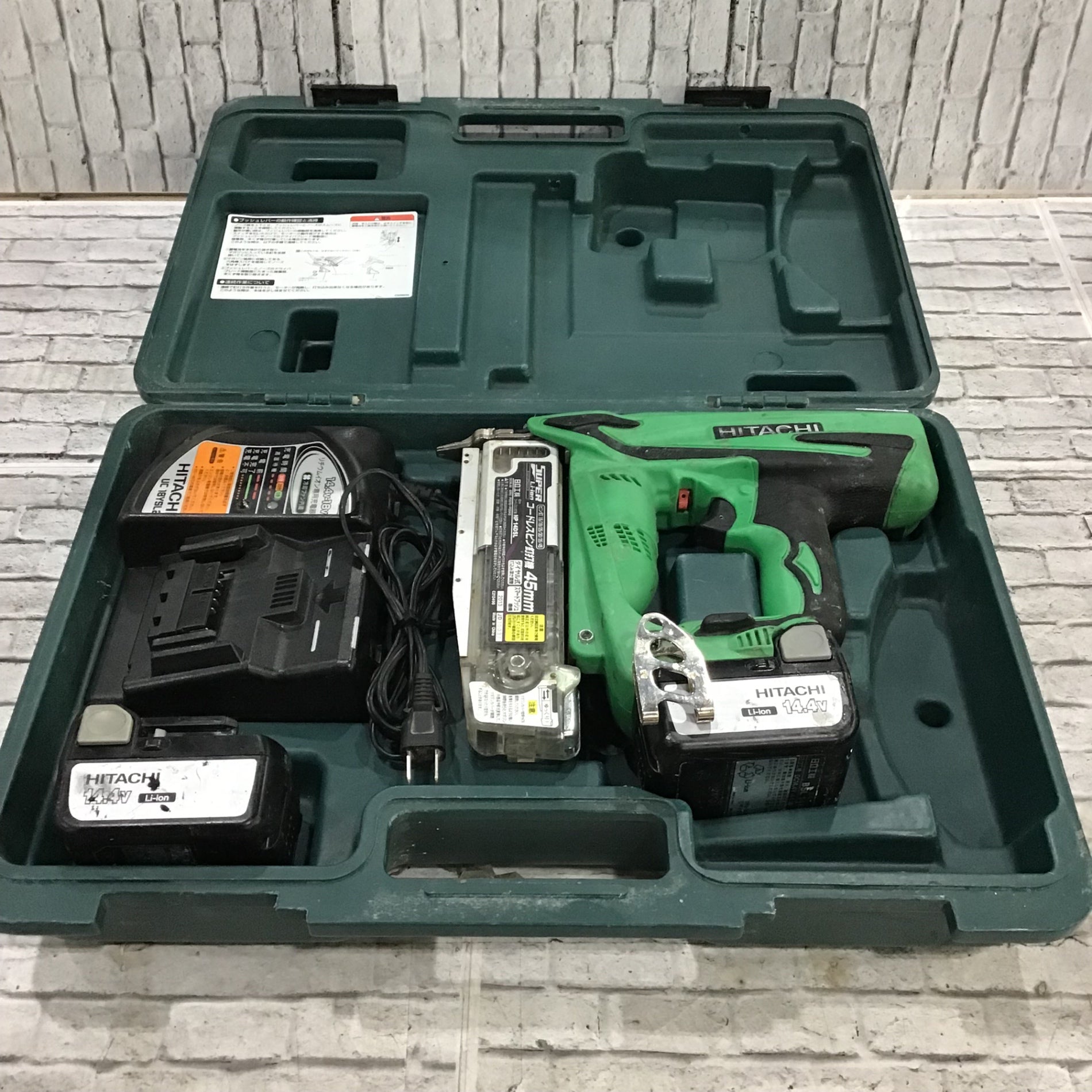 〇ハイコーキ(HIKOKI ※旧:日立工機) コードレスピンネイラ NP14DSL