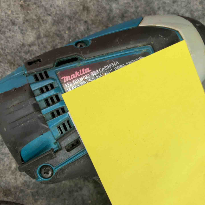 【現状品】★マキタ(makita) コードレスインパクトドライバー TD134DX2【鴻巣店】
