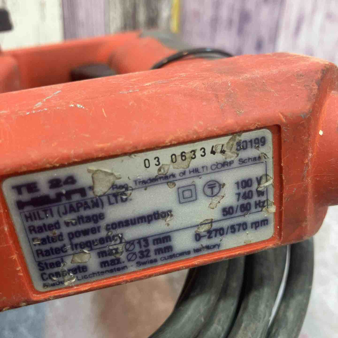 ◇ヒルティ(HILTI) ハンマドリル TE24【八潮店】