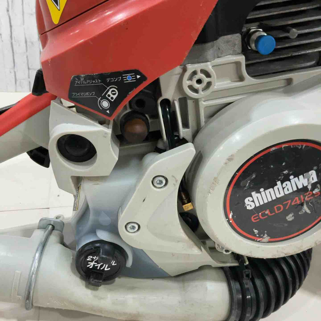 新ダイワ エンジンカッター 集塵タイプ【ターボクリーン】 ECLD7412S-CD【川口店】