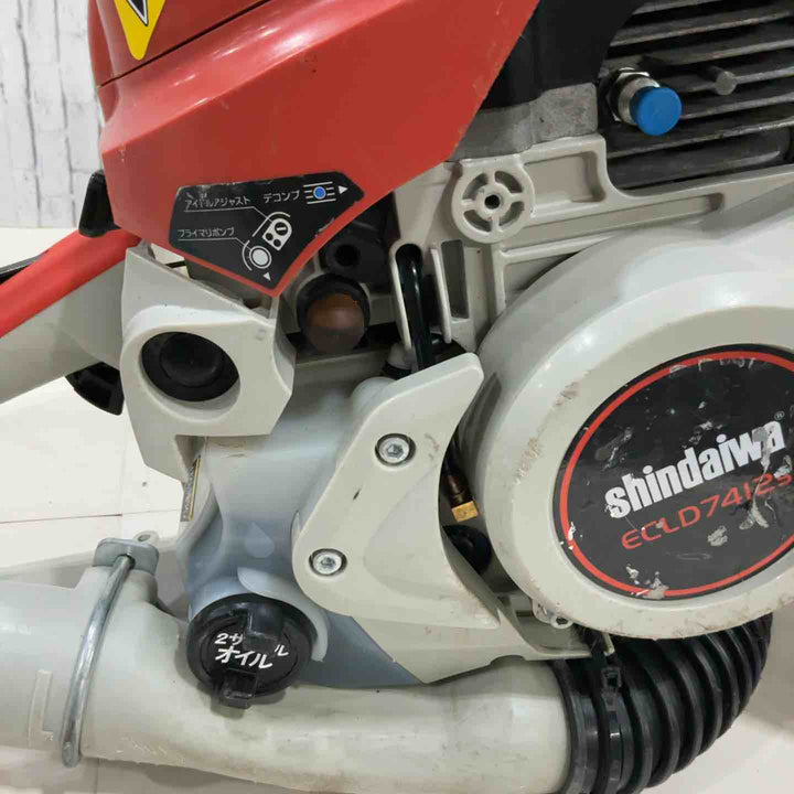 新ダイワ エンジンカッター 集塵タイプ【ターボクリーン】 ECLD7412S-CD【川口店】