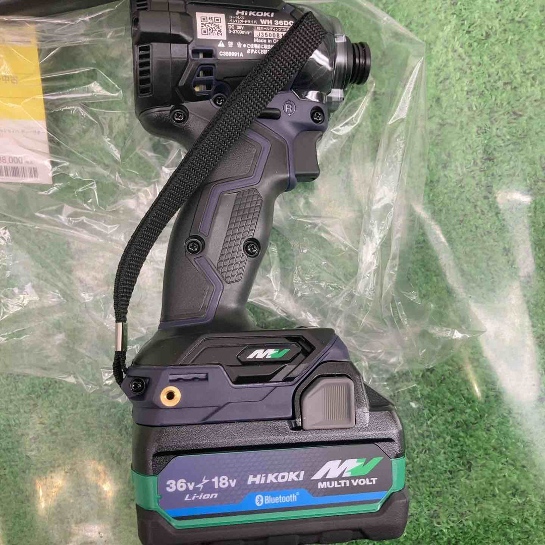 特別限定仕様　HiKOKI(ハイコーキ) 36Vインパクトドライバ ディープオーシャンブルー  WH36DC(2XPDSZ)【町田店】