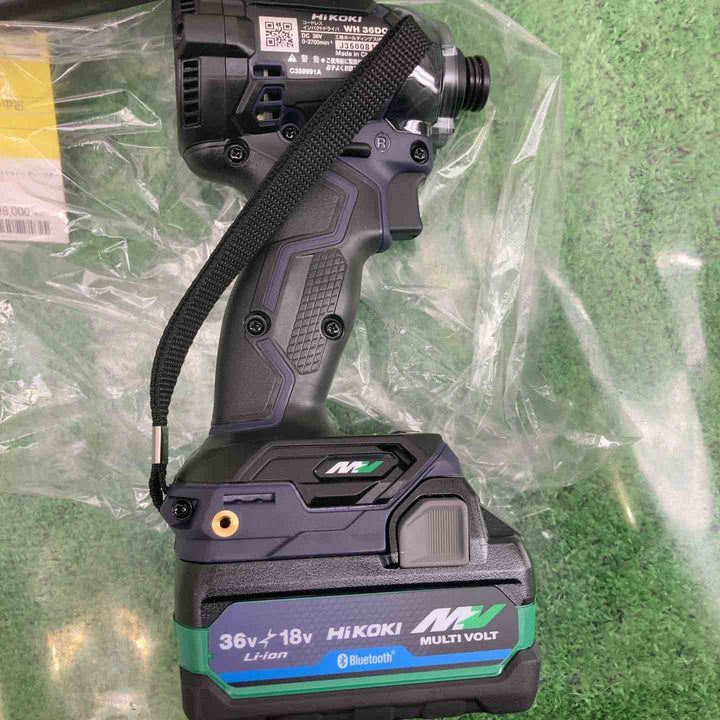 特別限定仕様　HiKOKI(ハイコーキ) 36Vインパクトドライバ ディープオーシャンブルー  WH36DC(2XPDSZ)【町田店】