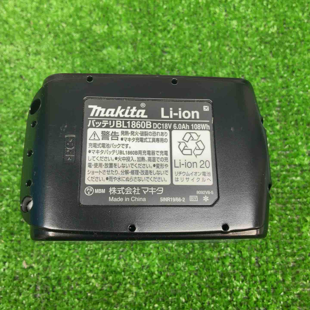 【9個セット】マキタ(makita) リチウムイオンバッテリー 18V/6.0Ah BL1860B【藤沢店】