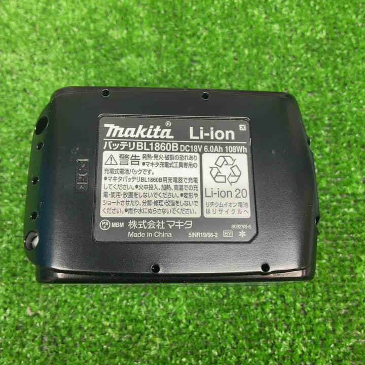 【9個セット】マキタ(makita) リチウムイオンバッテリー 18V/6.0Ah BL1860B【藤沢店】