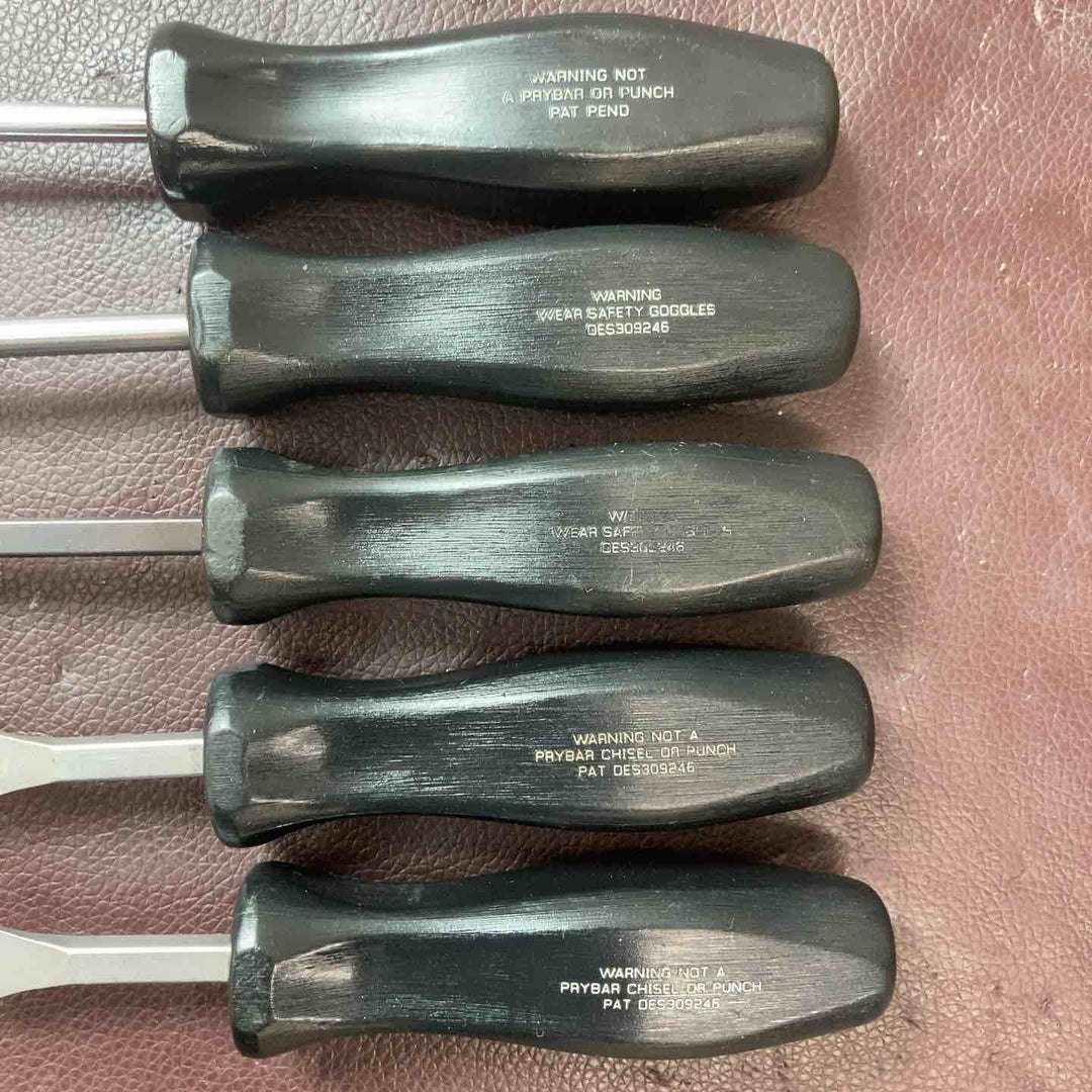 【中古品】 スナップオン(Snap-on) ピックツール A173A リムーバーAPB8A・SDDP82 ファスナードライバー S6180 計5本 【東大和店】