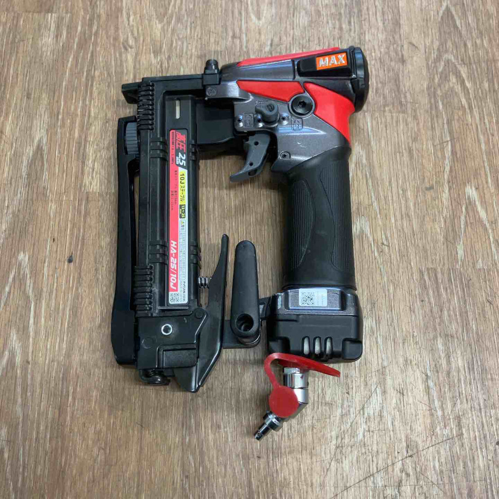 中古美品】 マックス/MAX 高圧エアタッカー・HA-25/10J 【桶川店 