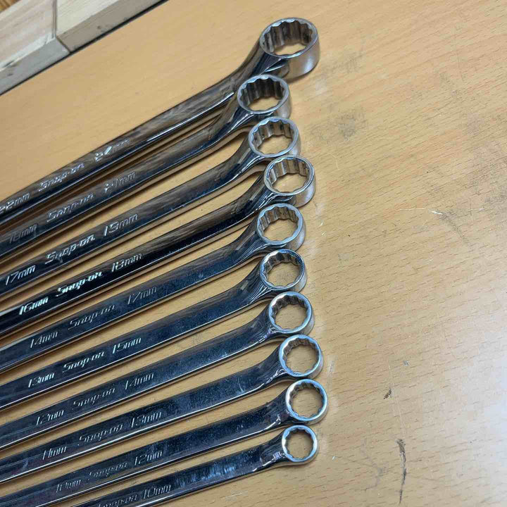 Snap-on スナップオン メガネレンチ 中古 10本セット XBM2224A/1821/1719/1618/1417/1315/1214/1113/1012/810　【越谷店】